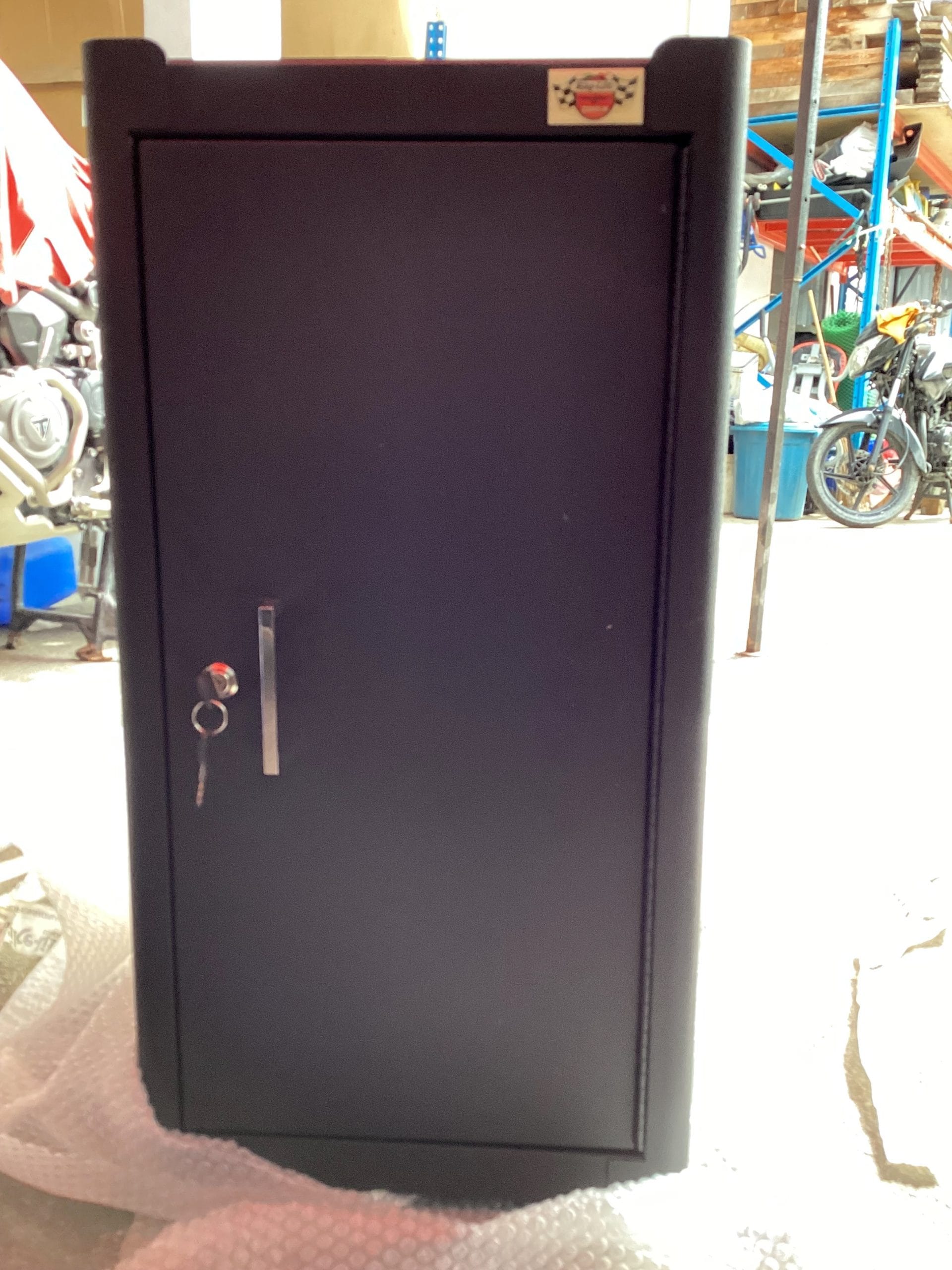 Bikelift Tool Tray with Door Lock and Key Workshop Cabinet