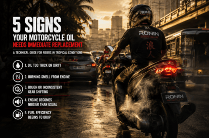 motorcycle oil tropical conditions philippines
